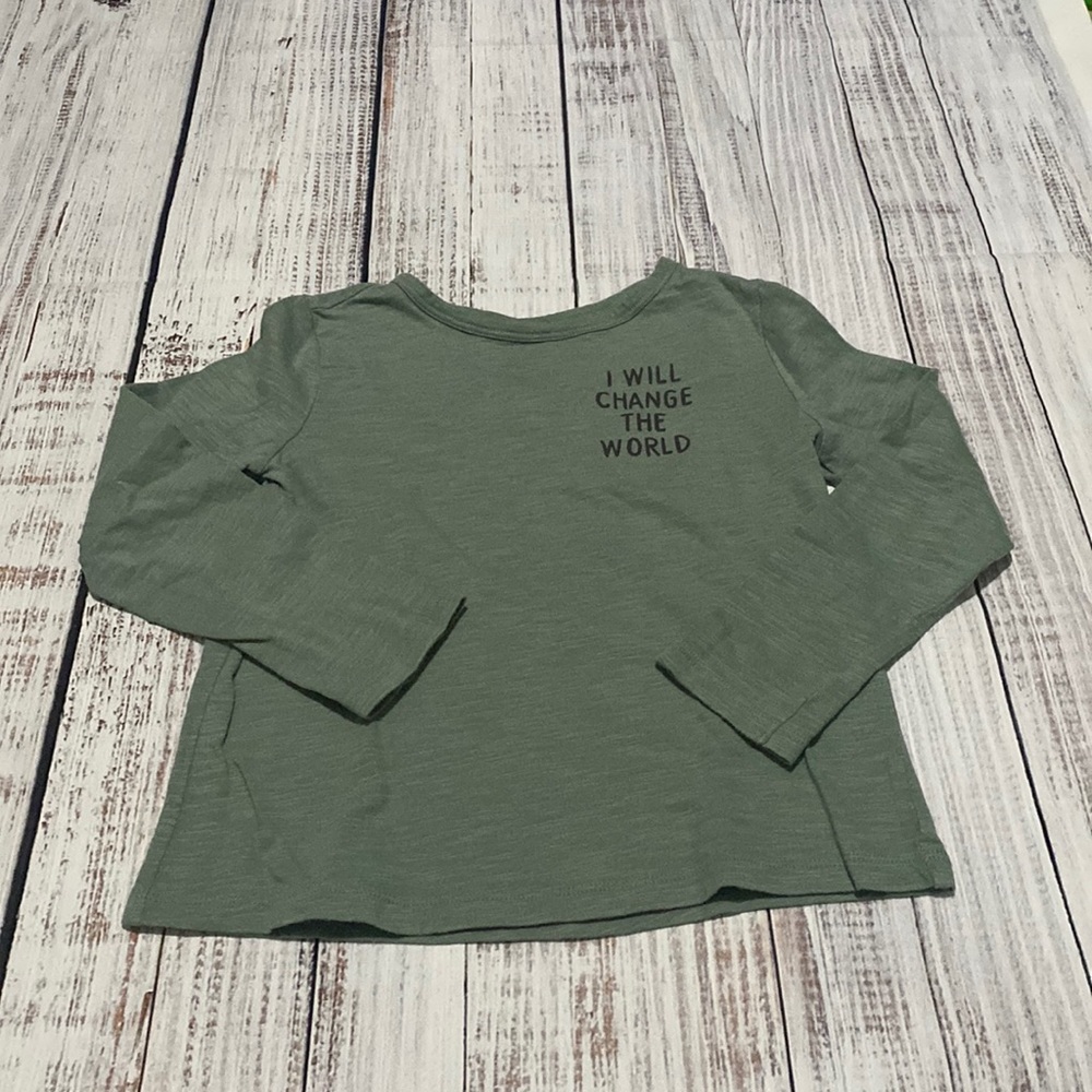 Little Co. I Will Change The World Long Sleeve